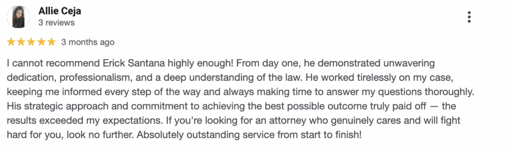 Metairie Lyft Accident Client Review